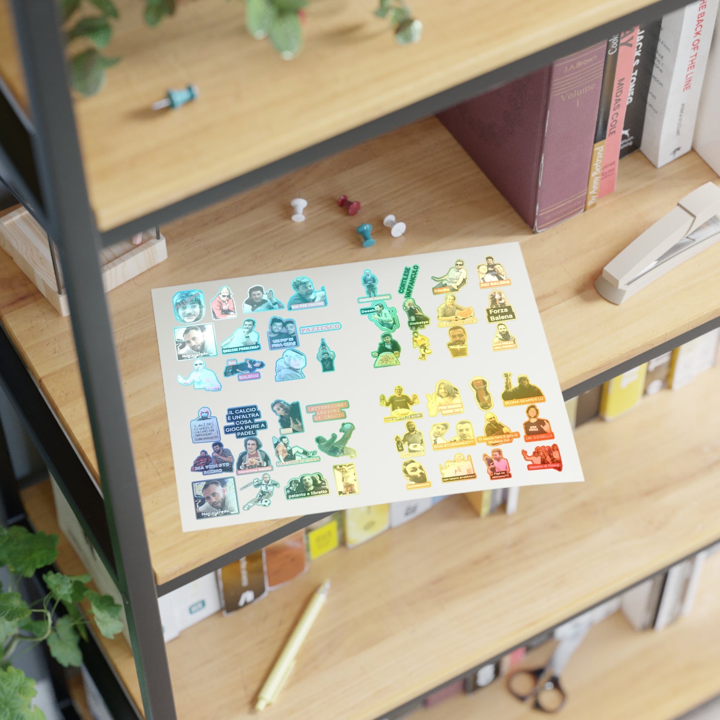 Pioggia di Sticker BALENA (spedizione compresa)