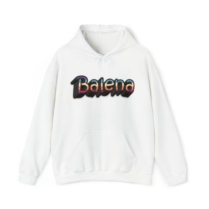 Felpa Retro con Cappuccio BALENA (spedizione compresa)