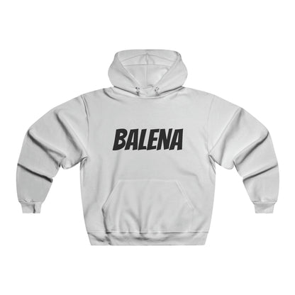 Felpa Bianca con Cappuccio da uomo BALENA (spedizione compresa)