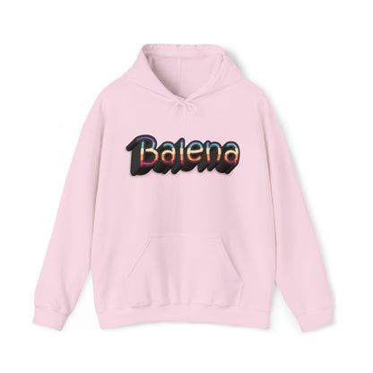 Felpa Retro con Cappuccio BALENA (spedizione compresa)