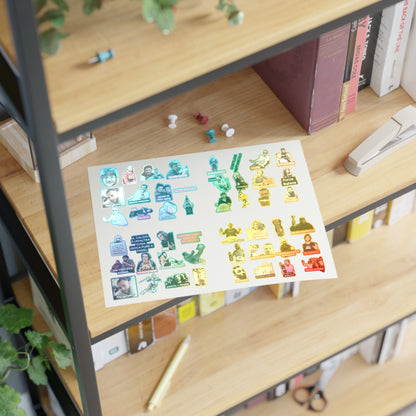 Pioggia di Sticker BALENA (spedizione compresa)