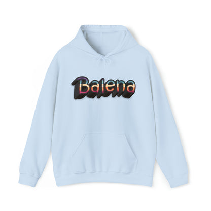 Felpa Retro con Cappuccio BALENA (spedizione compresa)