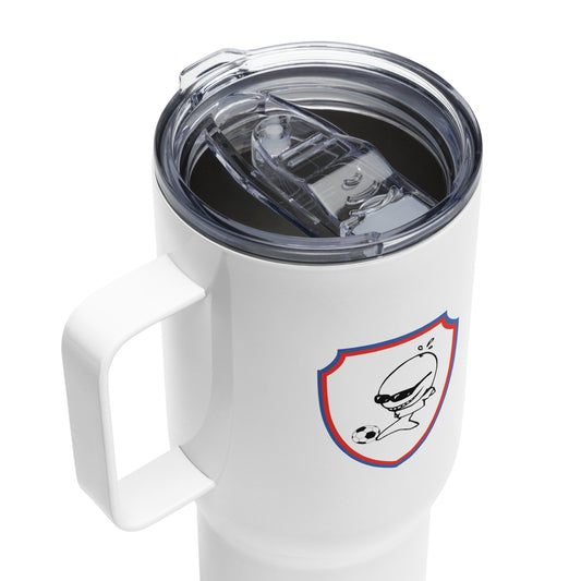 Tazza da viaggio con manico BALENA (spedizione compresa)