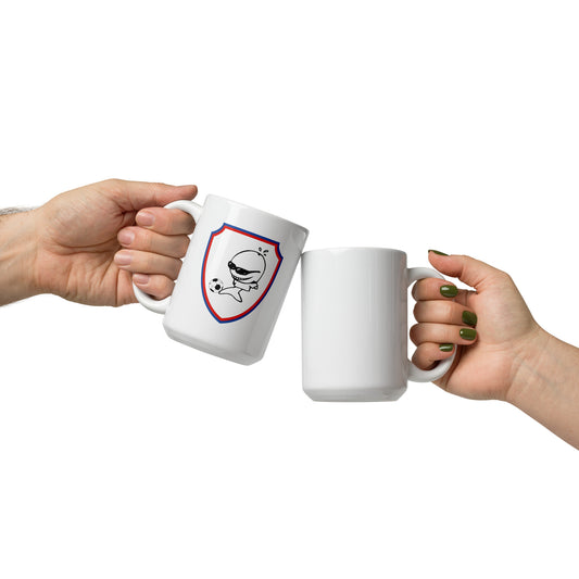 Tazza bianca lucida BALENA (spedizione compresa)